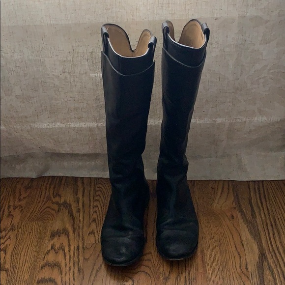 FRYE Paige Tall Riding Boots, women’s Black - Picture 1 of 6